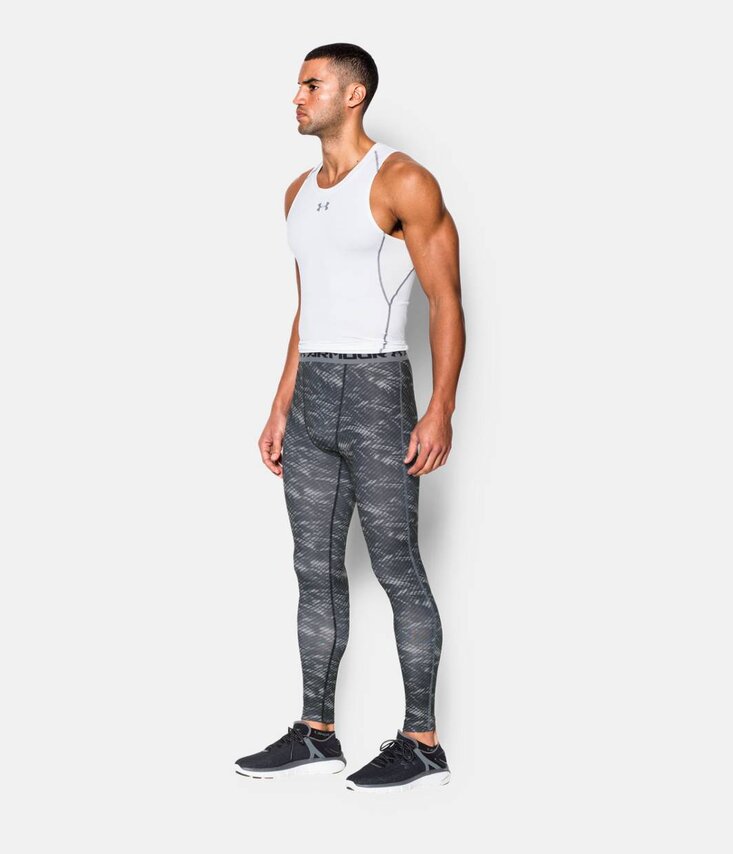 ARMOUR HG LEGGING PRINTED Kompresné legíny