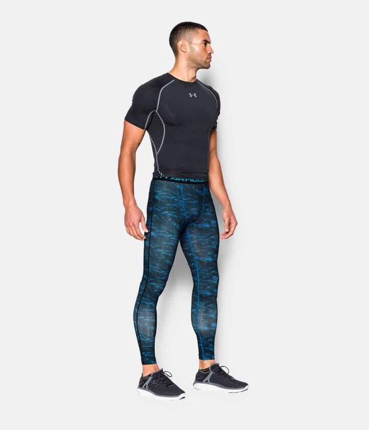 ARMOUR HG LEGGING PRINTED Kompresné legíny