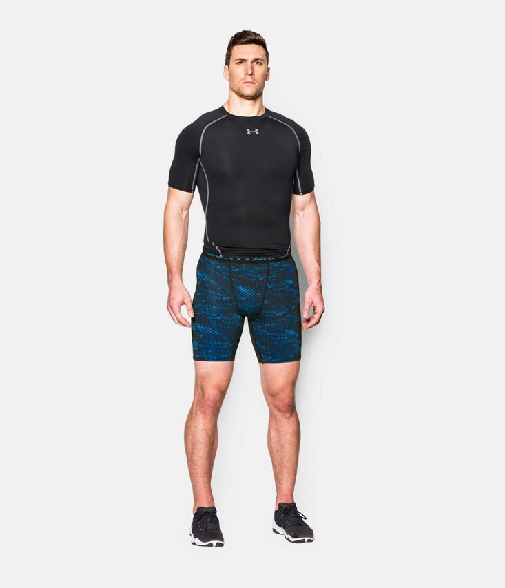 ARMOUR HG PRINTED COMP SHORT Šortky