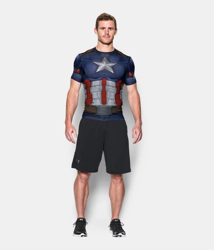 Captain America Suit SS Tričko