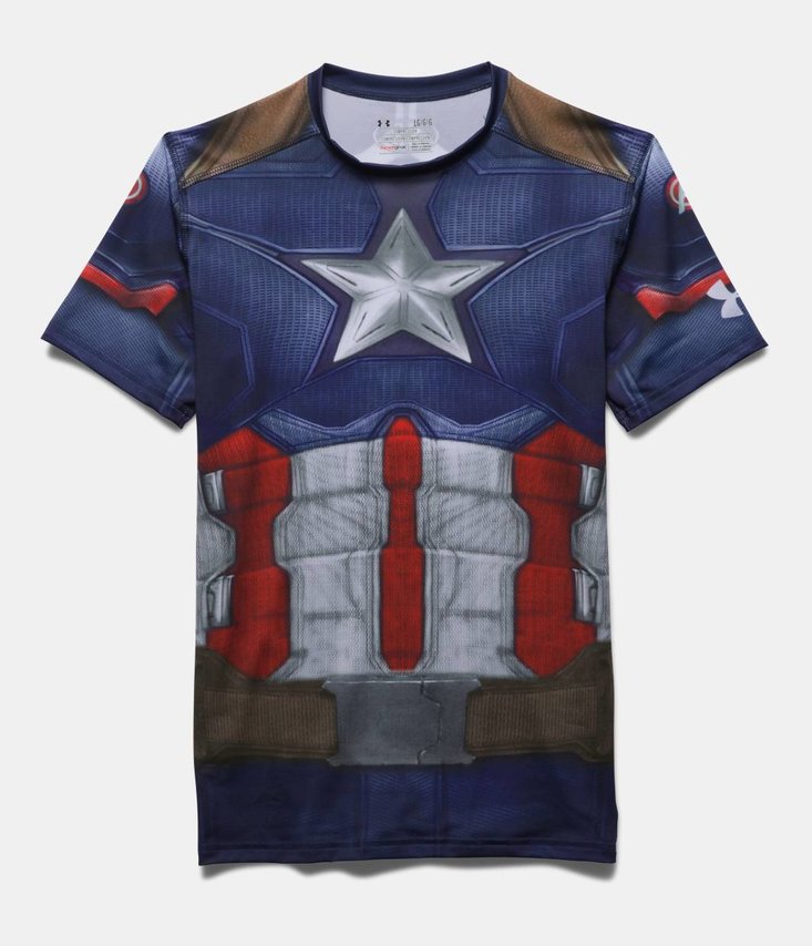 Captain America Suit SS Tričko