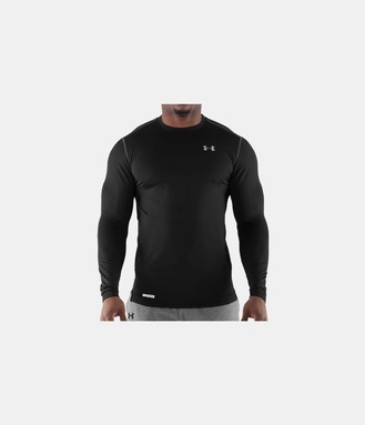 COLDGEAR® FITTED LONG SLEEVE CREW Tričko