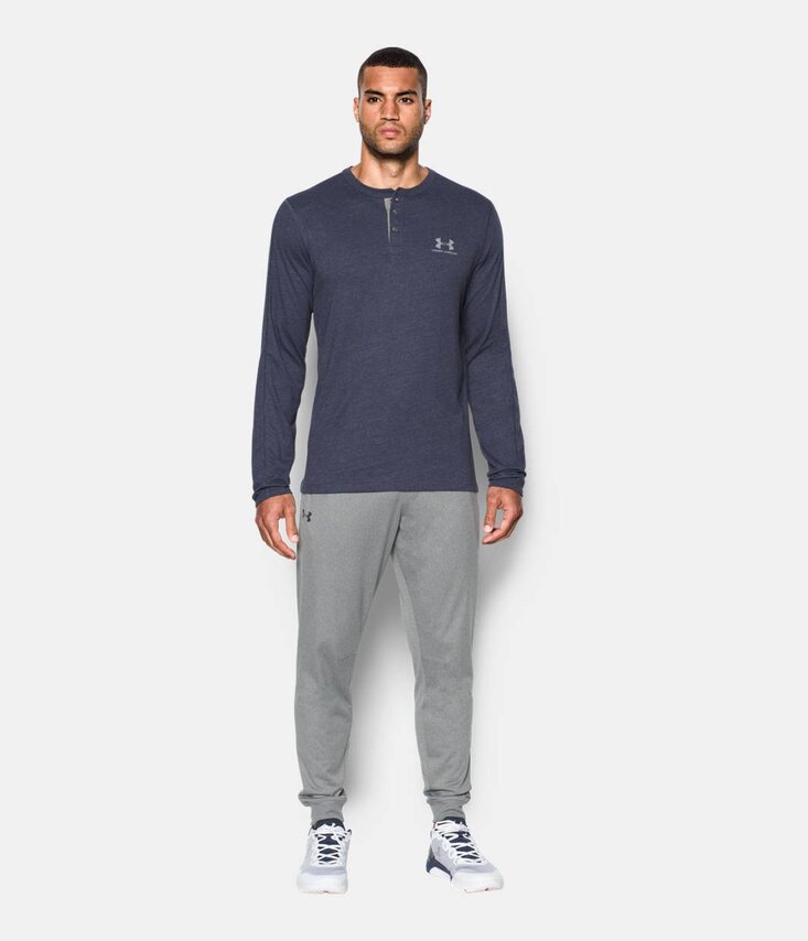 Triblend Sportstyle Henley Tričko