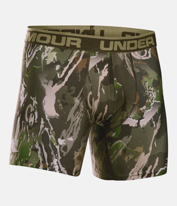 UA Camo BoxerJock 2.0 - 6in Boxerky