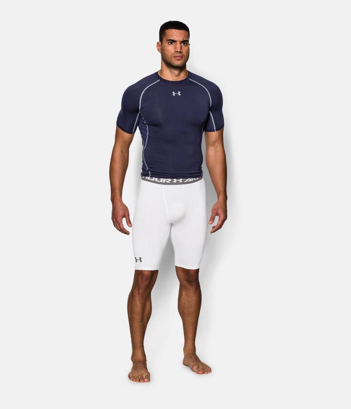 UA HG ARMOUR LONG COMP SHORT Šortky