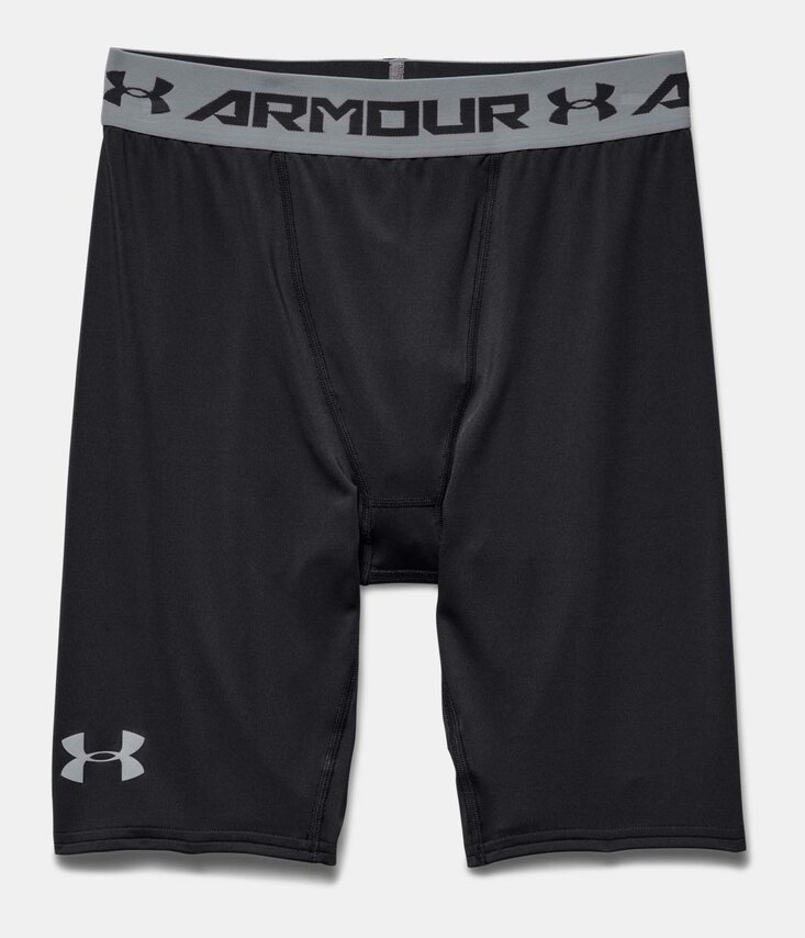 UA HG ARMOUR LONG COMP SHORT Šortky