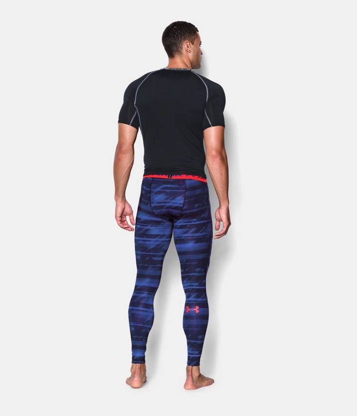 UA HG Armour Printed Legging Kompresné legíny