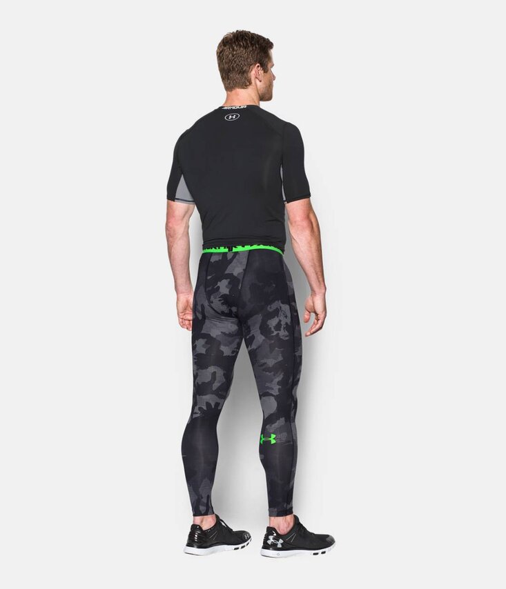 UA HG Armour Printed Legging Kompresné legíny